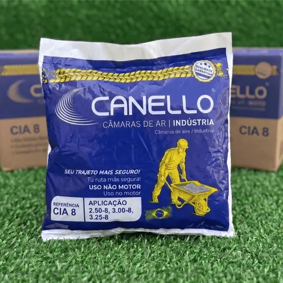 Câmara de Ar Industrial Carrinho de Mão Mais Resistente Aro 8 | CIA 8 | CANELLO