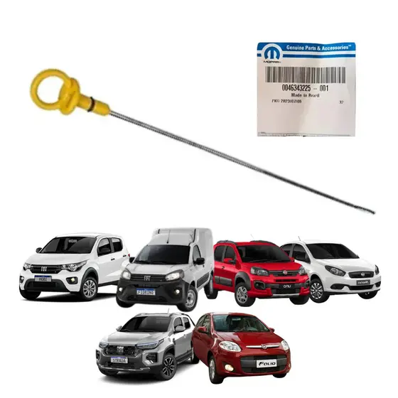 Vareta Nível Óleo Motor Fiat Fiorino Grand Siena Mobi Uno Palio 1.0 1.4 Fire Evo Original 46343225