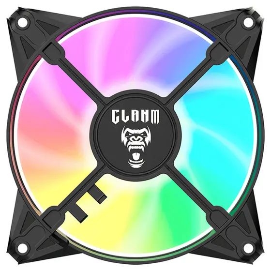 COOLER FAN Gamer EURUS Led Iluminação ARGB 120 mm CLANM