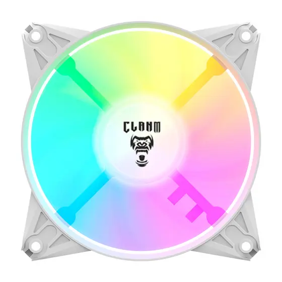 COOLER FAN Gamer Snow Eurus Led Iluminação ARGB Kit de 1 3 5 ou 7 CLANM