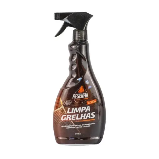 LIMPA GRELHA SPRAY AROMASIL 500ML COM OU SEM FIBRA