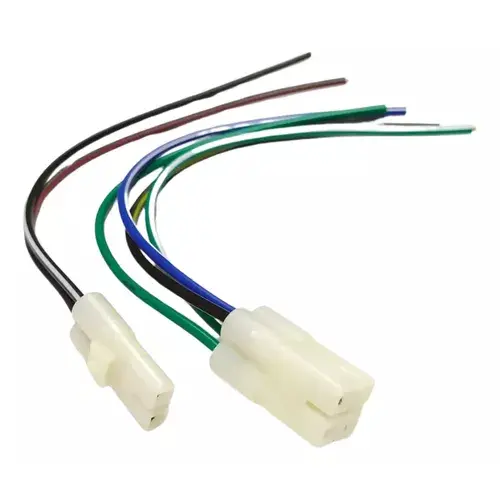 Chicote Plug Conector Do Cdi Honda Instalação Cabos Completa Rabicho fêmea 6 fios do CDI Honda 91/01