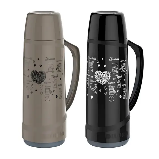 Garrafa Termica Soprano 1 Litro Original Com Alça Garrafa de Cafe Cha Chimarrao Decorado