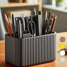 Organizador De Mesa Multifuncional Porta Canetas Lápis DELTA