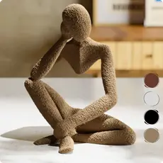 Estátua Decorativa Texturizada/ Escultura no Ar/ Decoração Quarto Sala Escritório/ Decoração Moderna