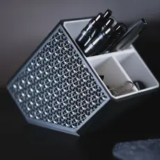 Organizador de Mesa Modular Multifuncional Porta Caneta para Mesa Escritório Recepção e Sala