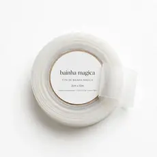 Bainha Mágica Instantânea 2cm x 10m Barra Fácil Sem Costura Fita Dupla Face Termocolante