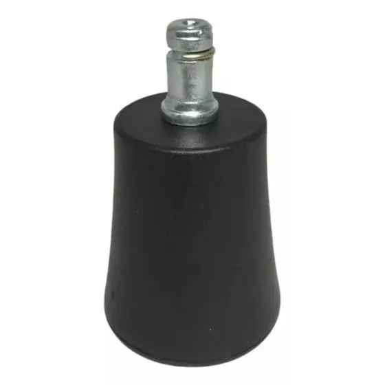 Kit 5 Sapatas para Cadeira Escritório Base Fixa Nylon Pé Cadeira