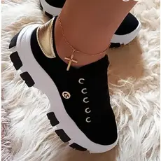 tênis plataforma confortável Moda feminina com estilo e elegância