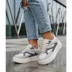 Tênis Plataforma Feminino Confortável Estilo Retro Sneaker Lançamento
