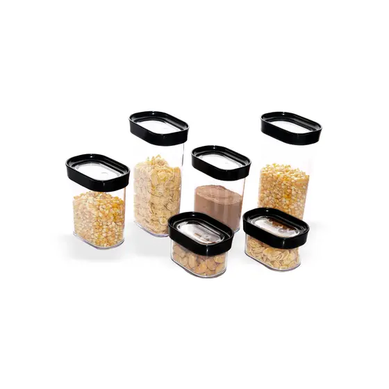 2 kit de Porta  mantimentos e temperos hermético