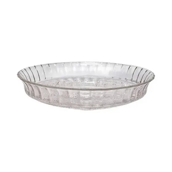 PRATO PARA PUDIM DOCES BOLO COM BORDA 30 CM LYOR ANGEL