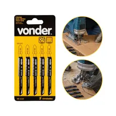 Kit 5 Lâminas de Serra Tico-Tico Universal VD111C - Vonder