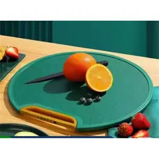Tábua De Corte Antibacteriana À Prova De Mofo 30cm Com Suporte Em Pé Para Cozinha