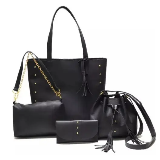 Kit 4 Bolsas Femininas Sacola Bag Femininas Tiracolo Bolsas Femininas Meninas Kit Com 4 Unidades