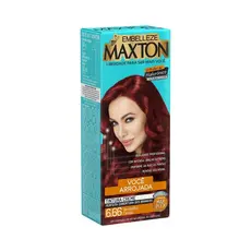 Tintura Maxton 6.66 Vermelho Cereja Embelleze Coloração Permanente Intensa Com Ácido Hialurônico