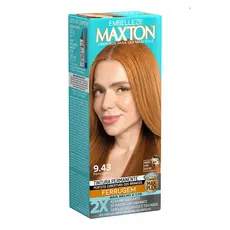 Tintura Maxton 9.43 Ferrugem Embelleze Coloração Permanente Cobre Intenso Com MAX PLEX