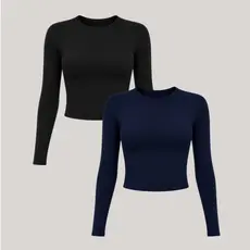 Blusa de Compressão e Térmica SLIM FIT de Suplex Premium Manga Comprida