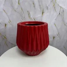 Vasos Para Plantas Modelo Origami de Polietileno Jardim Casa Sala Luxo P
