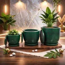 Kit 3 Vasos para Planta Flor Casa decoração Jardim Bojo N1 N2 N3