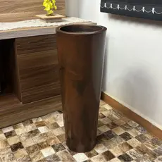 Vaso de Planta cone Ibiza moderno decorativo para casa, jardim