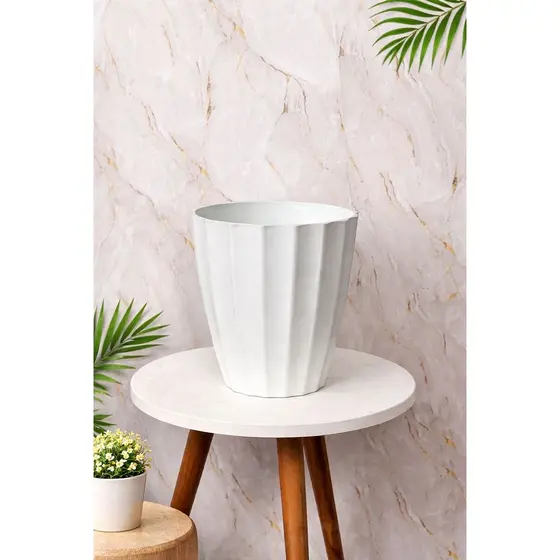 Vaso de Planta Flor Decorativo Coluna Romana interior e Exterior Jardim