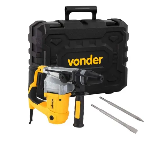 Martelete Perfurador Rompedor MPV840 Com Talhadeira e Ponteira Vonder