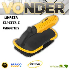 Escova Para Limpeza De Tapetes E Carpetes Automotivo Carro Vonder Resistente Oferta Premium