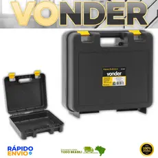 Caixa Para Ferramentas Peças Acessórios Plástica Vonder Resistente Original Premium Com Trava