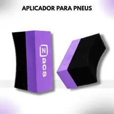 Esponja Aplicadora Automotiva ZACS Para Pneus e Detalhes