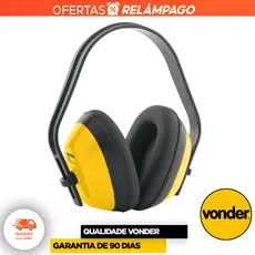 Abafador De Ruido Protetor Auricular Tipo Concha 10DB Epi Vonder Resistente Profissional Premium Top