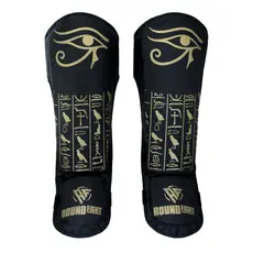 Caneleira Muay Thai E Kickboxing Hórus Protetor de Canela - Round Fight