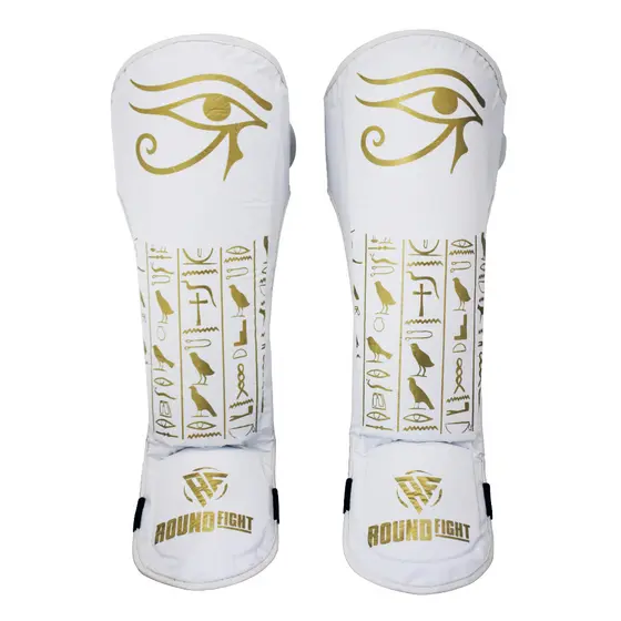 Caneleira Muay Thai E Kickboxing Hórus Protetor de Canela - Round Fight