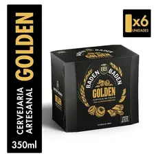Cerveja Baden Baden Golden 350ml Pack 6 Un – Cerveja Artesanal Premium Puro Malte