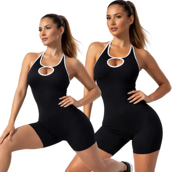 Macaquinho Fitness Feminino Treinar Conforto, Estilo e Performance