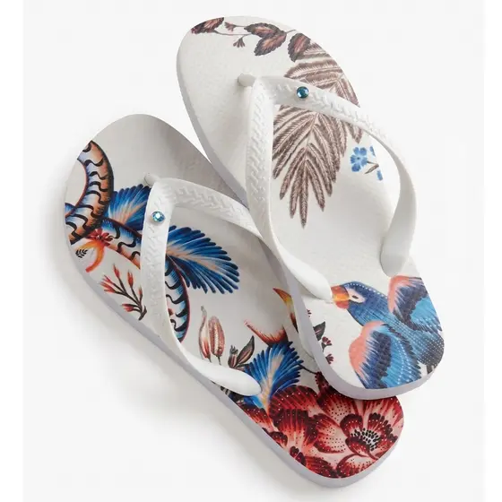 Chinelo de Dedo Fem 33 ao 40 Confortável Estiloso Varias Estampas Moda Praia Promoção