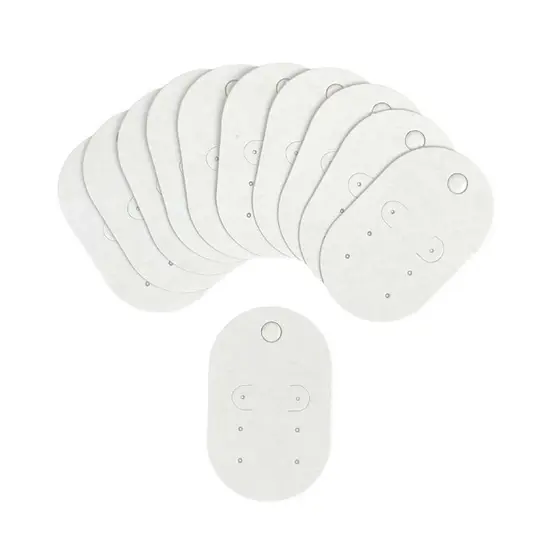 Cartela Tag para Trio de Brincos 5,5x3,5 Pacote com 100 Unidades