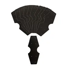 Cartela Tag Gravatinha para Conjunto 10x4 Pacote com 100 Unidades