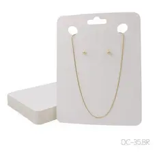 Cartela Para Conjunto 14X18 cm Retangular Pct 100