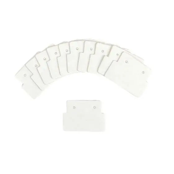 Cartela Tag Mini para Brinco 1,7x2,5 Pacote com 100 Unidades