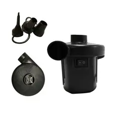 Bomba de Ar Elétrica 110V Compacta Enche e Esvazia Infláveis com 3 Bicos Perfeita para Piscinas e Colchões