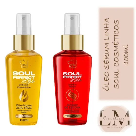 Óleo Sérum Perfect Liss 100ml Soul Cosméticos
