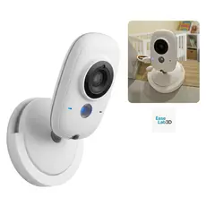 Suporte Babá Eletrônica VB603 Adesivo Sem Furo Parede/Berço PLA Branco