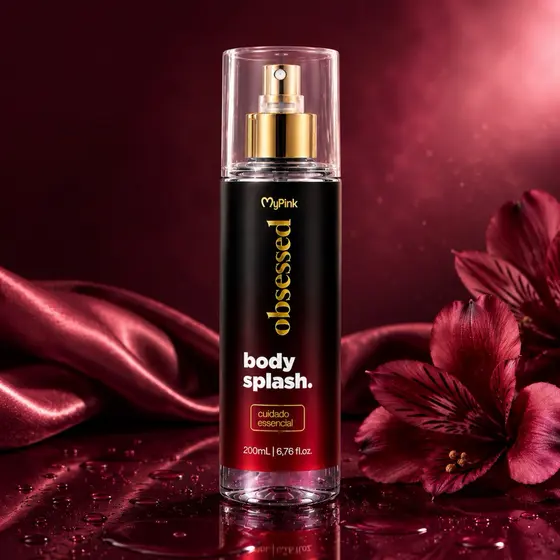 Body Splash Obsessed 200ml Feminino Inspirado Virginia Fragrância Marcante Longa Duração