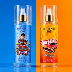 Kit Perfume Infantil Body Splash 200ml – Patrulha Canina e Hot Wheels