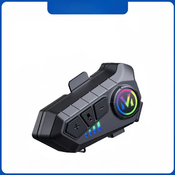 Motocicleta Sem Fio Bluetooth 5.3 Fone de Ouvido Capacete Kit À Prova D'Água