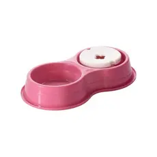Comedouro Anti Formiga 2 em 1 para Cachorro e Gato com Boia Bebedouro Pet 500ml 800ml
