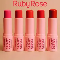Blush Cremoso Stick Ruby Rose Dreamy Cheeks HBM01