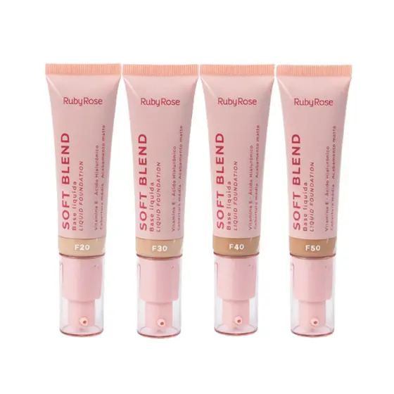 Base Ruby Rose Soft Blend Cobertura Media 30ml