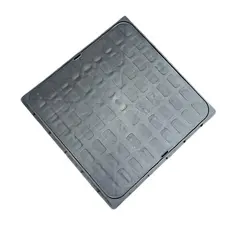 Tampa Fixo 40x40 De Cisterna Esgoto Caixa de inspeção Resistente ​Preto Ultra